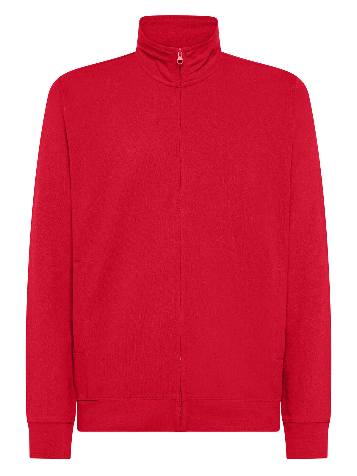 FELPA COTONE LEGGERA(non felpata internamente) CON ZIP PERSONALIZZATA CON RICAMO