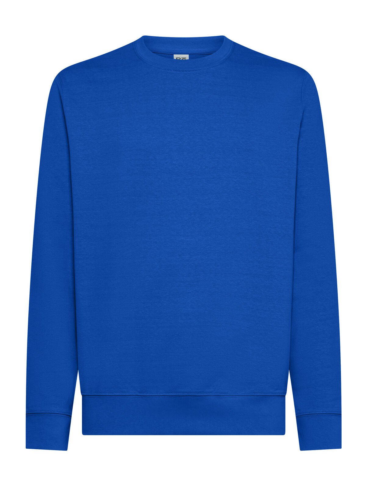 FELPA COTONE LEGGERA(non felpata internamente) GIROCOLLO SENZA ZIP PERSONALIZZATA CON RICAMO