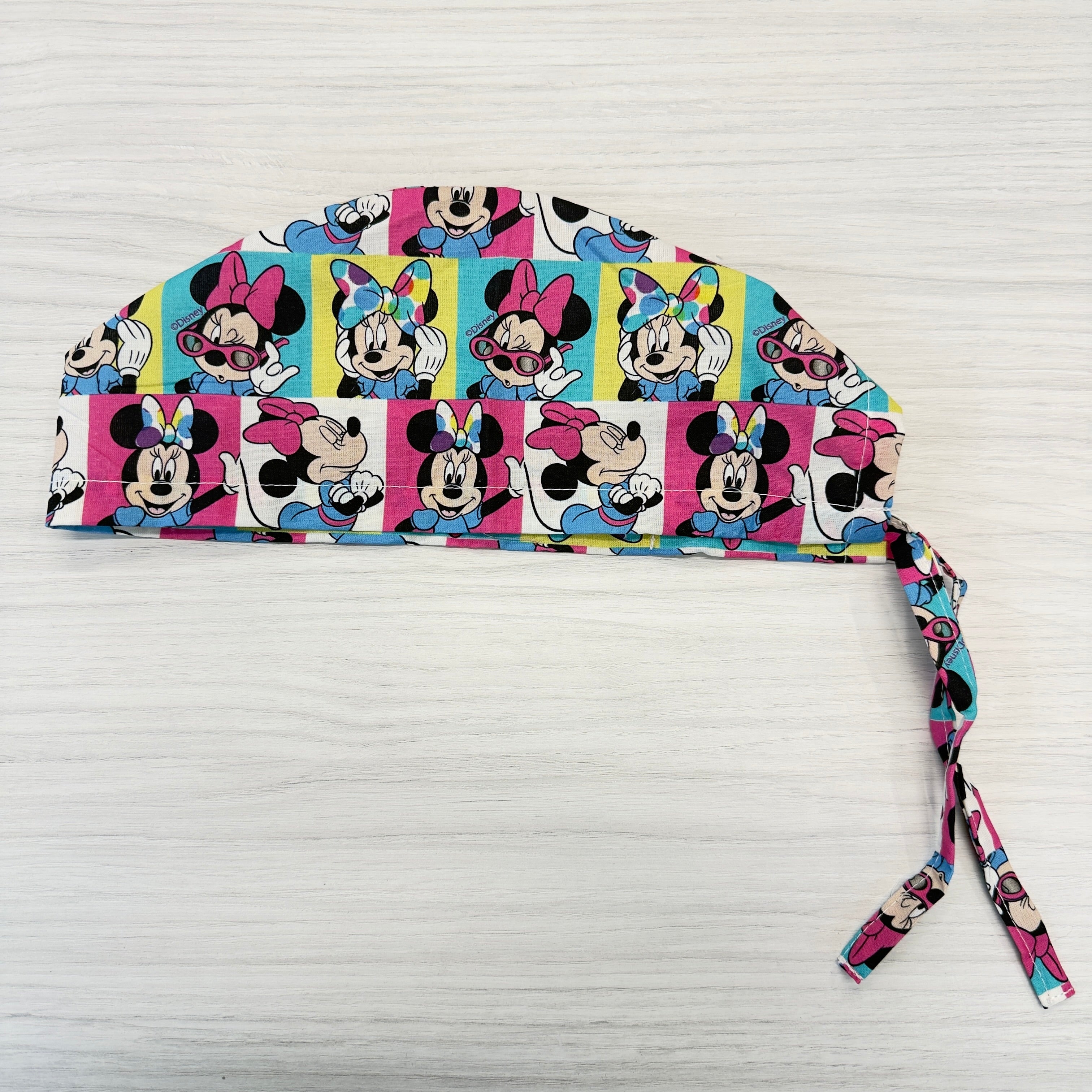 Cuffietta Minnie a quadri