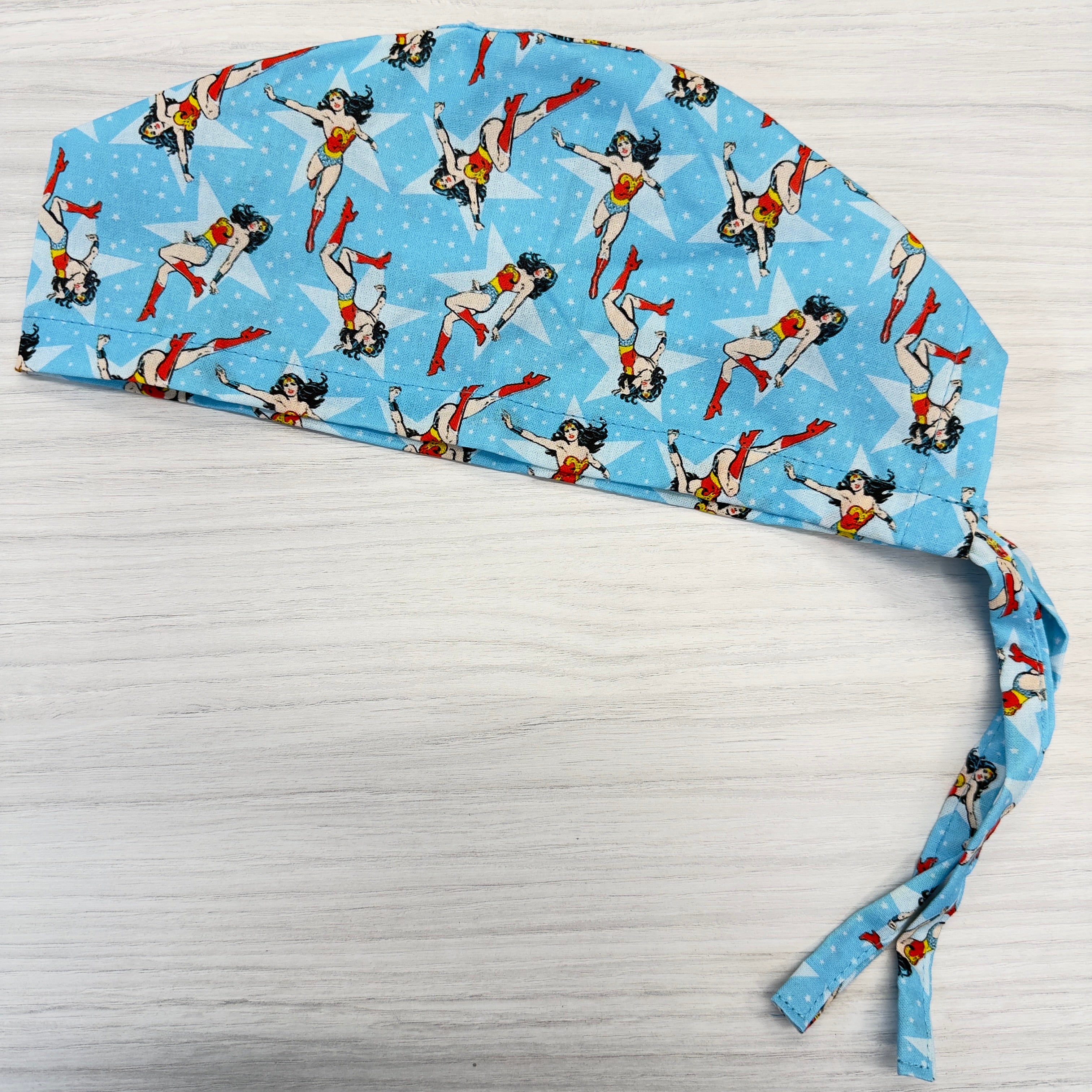 Cuffietta Wonder Woman Azzurra