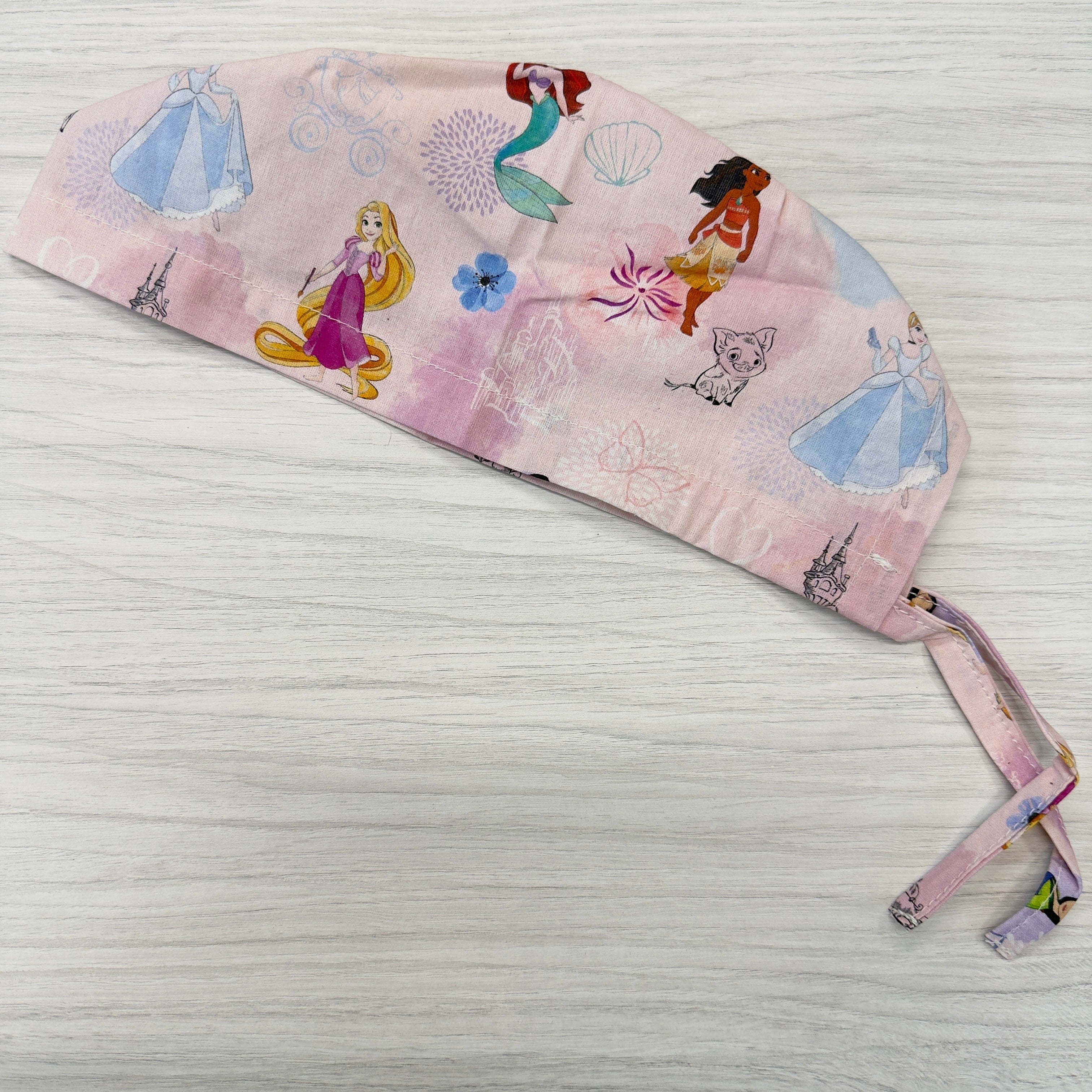 Cuffietta Principesse Sfondo Rosa