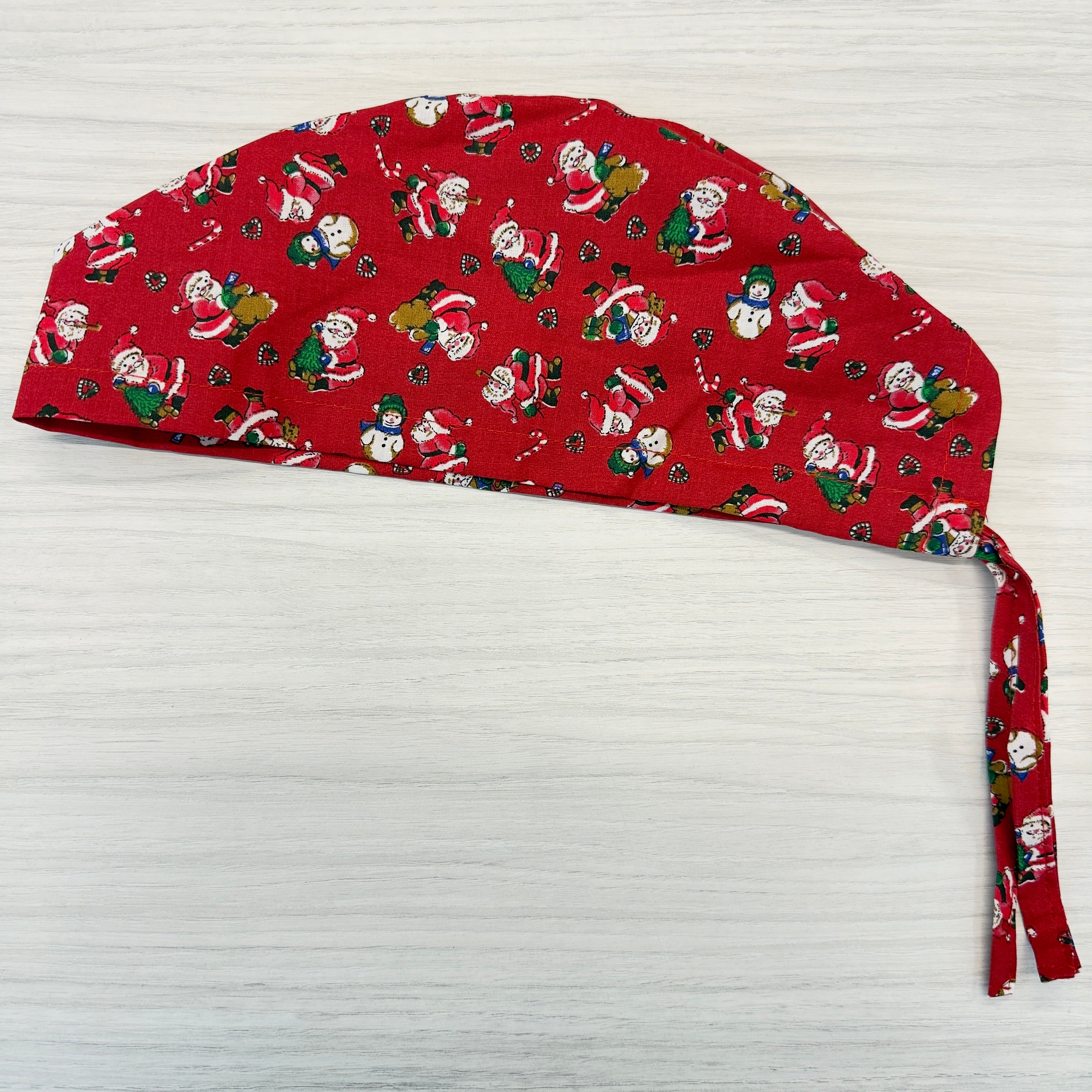 Cuffietta Natalizia Babbo Natale Rossa