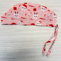 Cuffietta Natalizia Dentini Rosa Chiaro