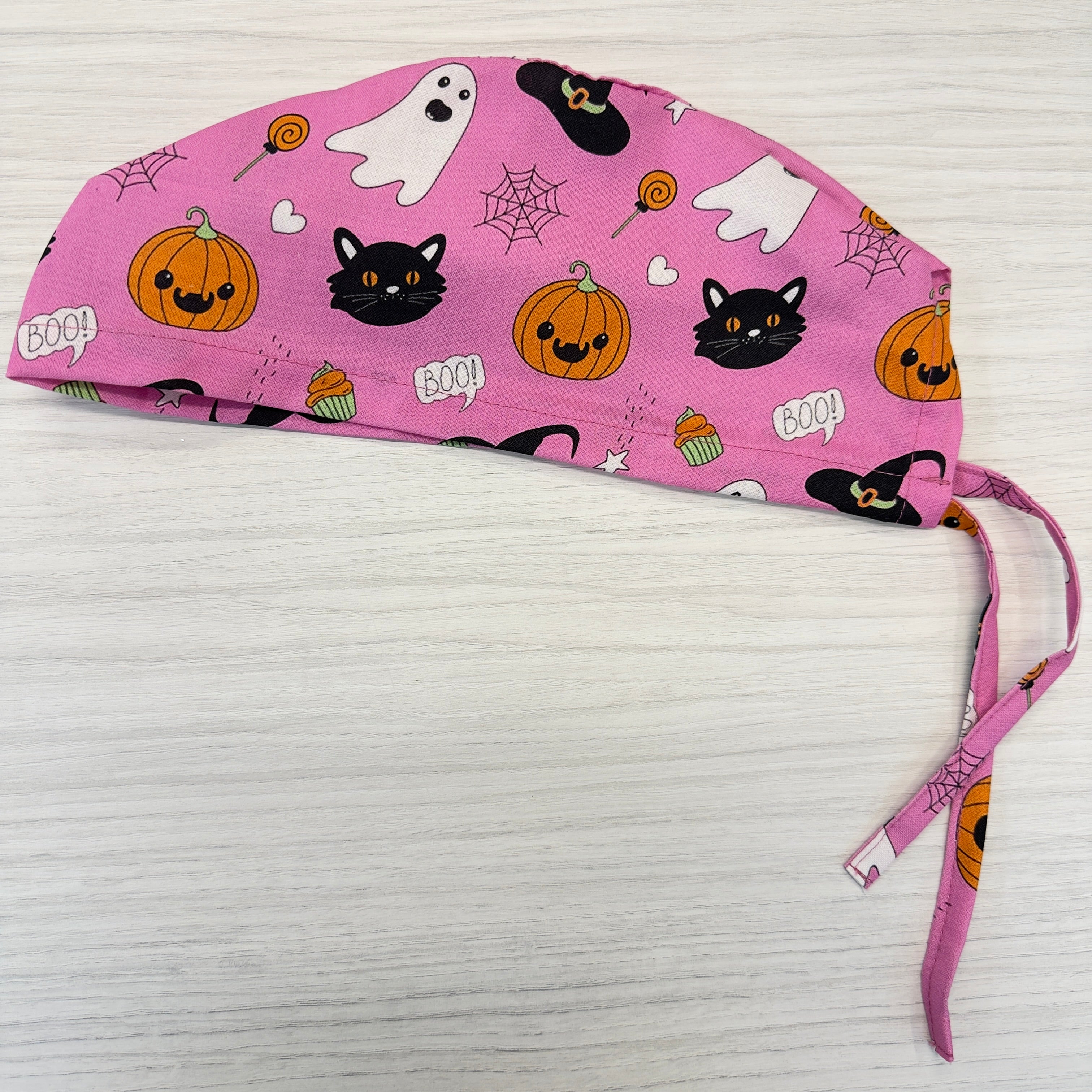 Cuffietta Halloween Rosa