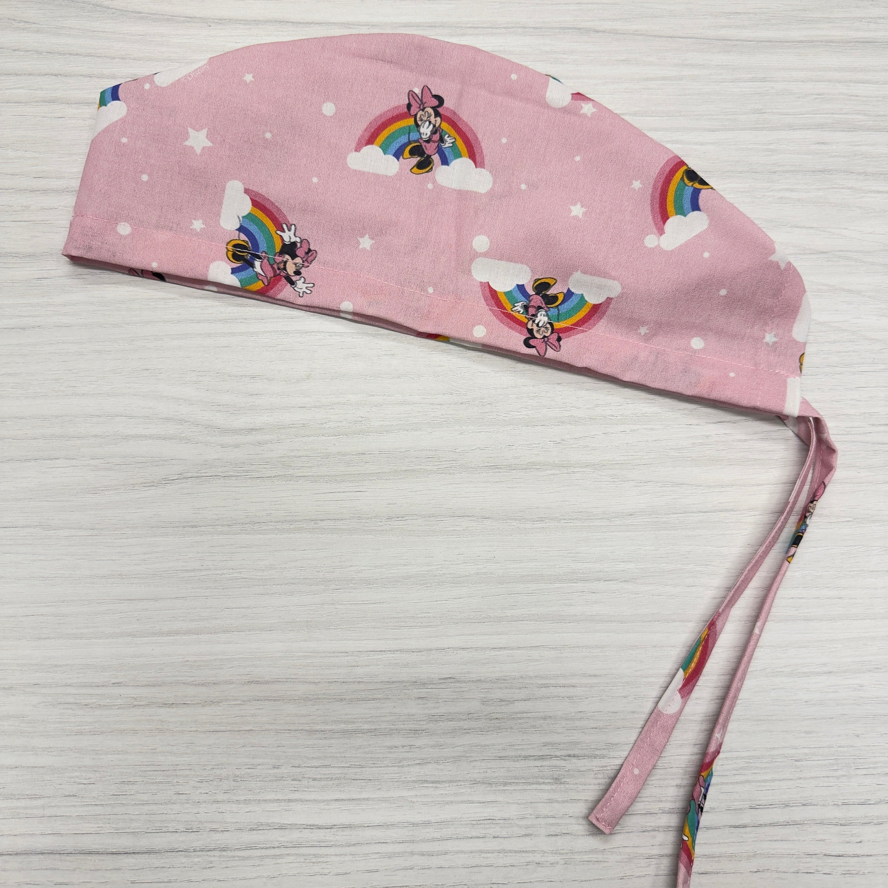 Cuffietta Minnie Rosa Arcobaleni